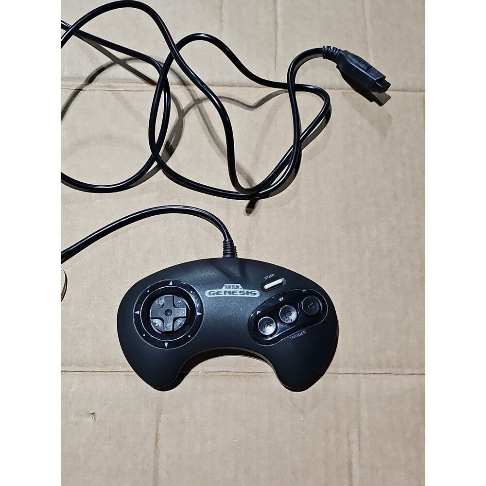OEM Sega Genesis Controller 3-Button Official Model 1650 Gamepad Tested